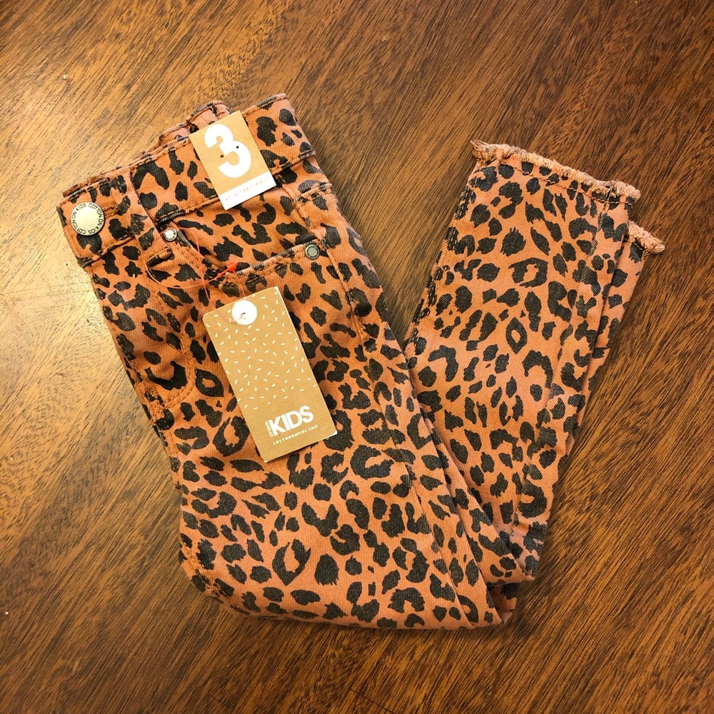Cotton On Kids leopard pants
